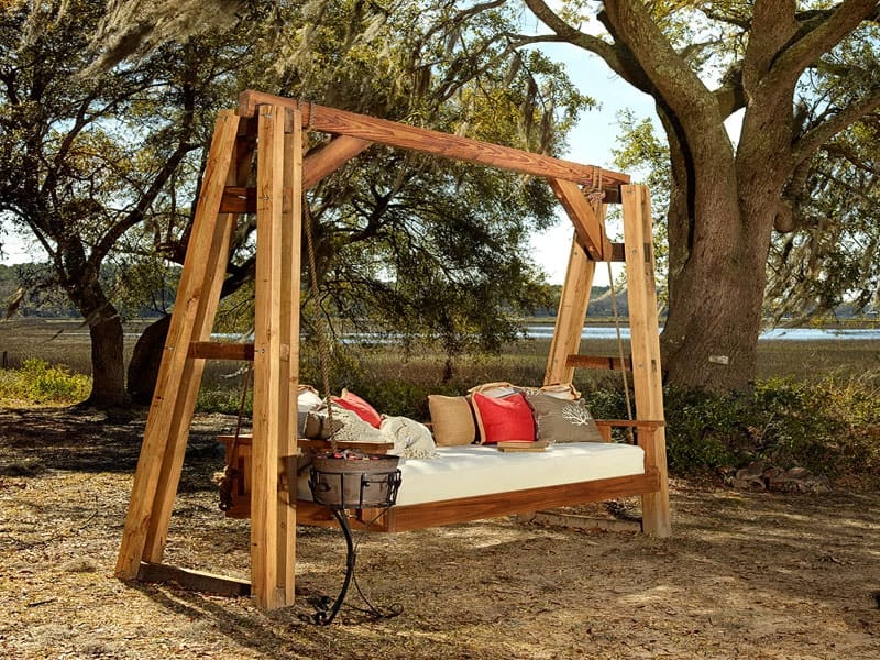 What if I Don't Have a Porch for My Hanging Bed Swing? – Vintage Porch  Swings