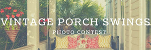 Vintage Porch Swings Photo Contest - Showcasing Red, White & YOU