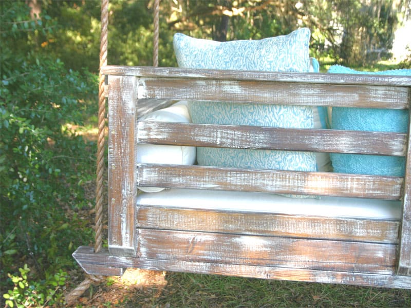 How to Clean Outdoor Fabrics Vintage Porch Swings