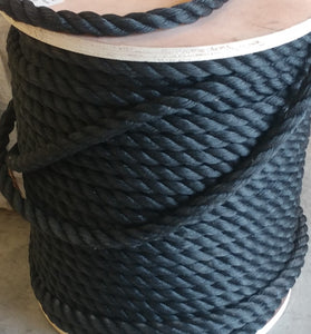 Add-on Black Synthetic Rope 14' Ceilings